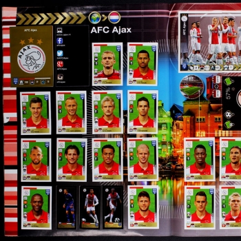 FIFA 365 2016 Panini Sticker Album komplett