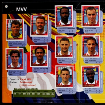 Preview: Voetbal 2000 Panini Sticker Album komplett