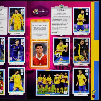 Het Toernooi 2012 Panini Sticker Album komplett