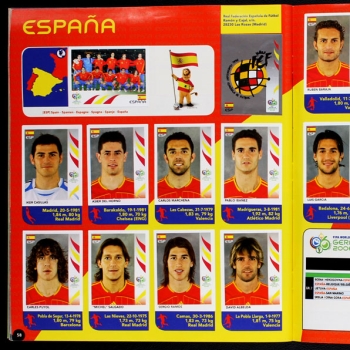 Germany 2006 Panini Sticker Album komplett