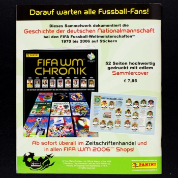 Germany 2006 Panini Sticker Album komplett