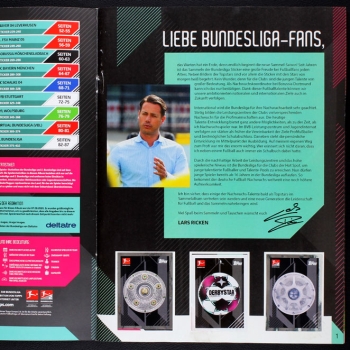 Preview: Fußball 2020 Topps Sticker Album komplett