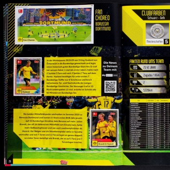 Preview: Fußball 2020 Topps Sticker Album komplett