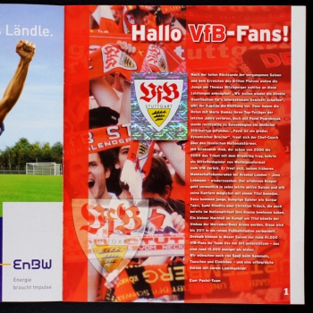 Preview: VFB Stuttgart 2009 Panini Sticker Album komplett