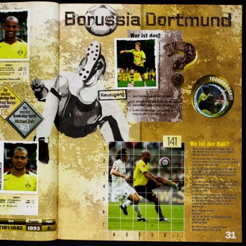 Preview: Fußball 2004 Panini Sticker Album komplett