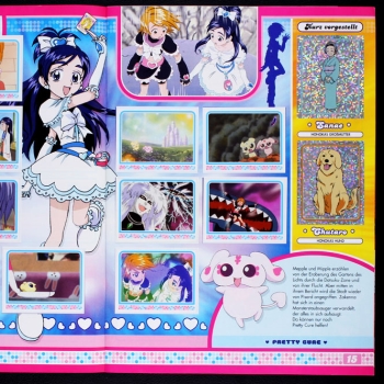 Preview: Pretty Cure Merlin Sticker Album komplett