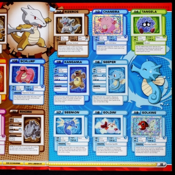 Preview: Pokemon Ultimat Merlin Sticker Album komplett