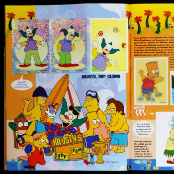 Preview: Simpsons 2 Panini Sticker Album komplett