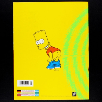 Simpsons 2 Panini Sticker Album komplett