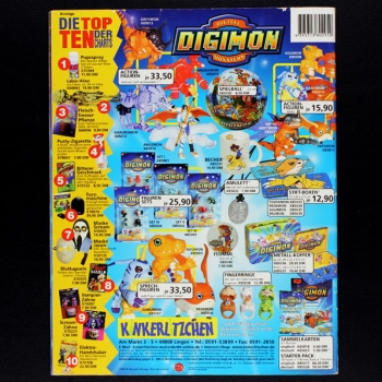 Digimon Panini Sticker Album komplett