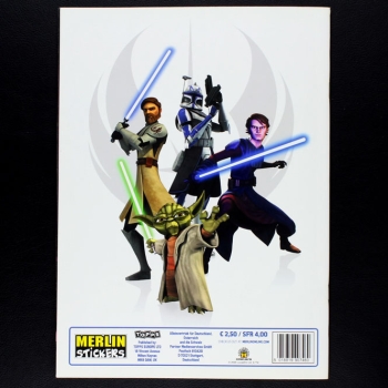 Star Wars Clone Merlin Sticker Album komplett