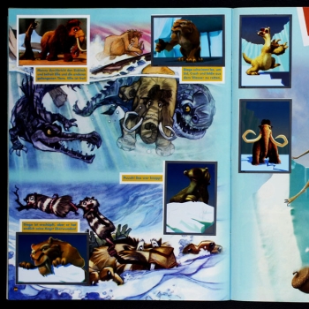 Ice Age 2 Panini Sticker Album komplett