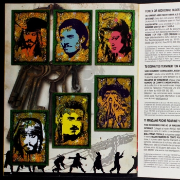 Fluch der Karibik 2 Panini Sticker Album komplett