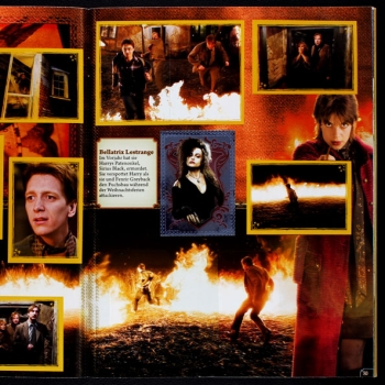 Preview: Harry Potter Halbblutprinz Panini Sticker Album komplett