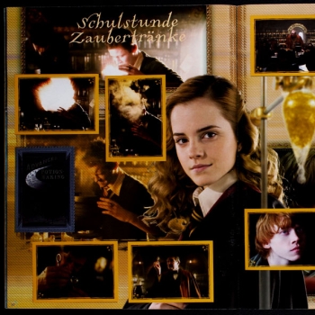 Harry Potter Halbblutprinz Panini Sticker Album komplett