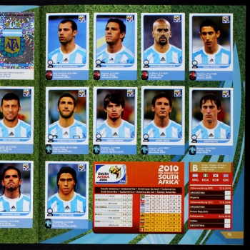 Preview: South Africa 2010 Panini Sticker Album komplett