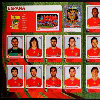 South Africa 2010 Panini Sticker Album komplett