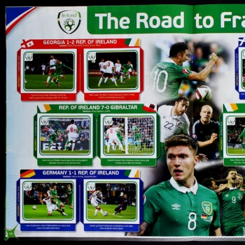 Preview: Ireland 2016 Panini Sticker Album komplett