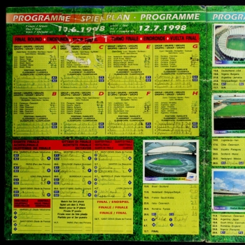 Preview: France 98 Panini Sticker Album - lesen