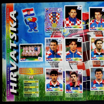 France 98 Panini Sticker Album - lesen