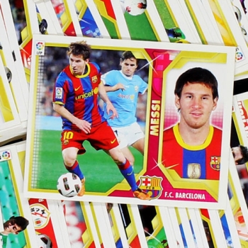 Preview: Liga 2011 Panini 170 Sticker - Messi