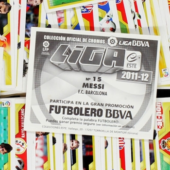 Preview: Liga 2011 Panini 170 Sticker - Messi
