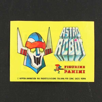 Astro Robot 1980 Panini sticker bag