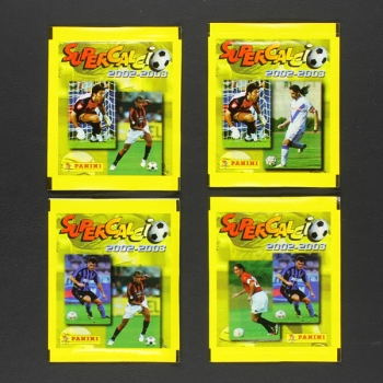 Supercalcio 2002-2003 Panini Sticker Tüte