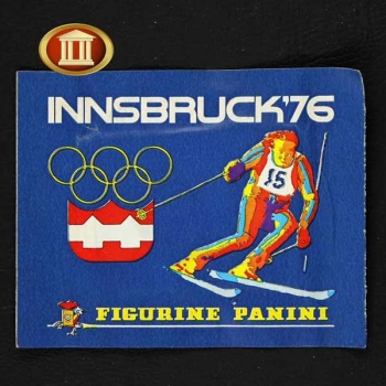 Innsbruck 76 Panini Sticker Tüte