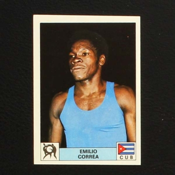 Emilio Correa Panini Montreal 76 Sticker - Boxer