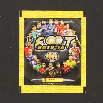 Foot 2015-2016 Panini french sticker bag