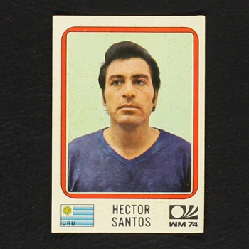 München 74 Nr. 218 Panini Sticker Hector Santos