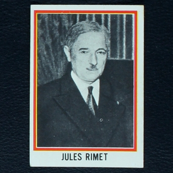 Jules Rimet Sticker No. 14 Panini - München 74