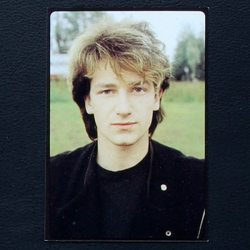 Bono Panini Sticker No. 97 - Smash Hits 85