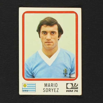 München 74 Nr. 223 Panini Sticker Mario Soryez