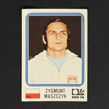 München 74 No. 343 Panini sticker Zygmunt Maszczyk