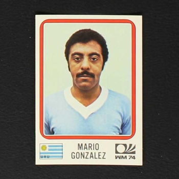München 74 Nr. 225 Panini Sticker Mario Gonzalez