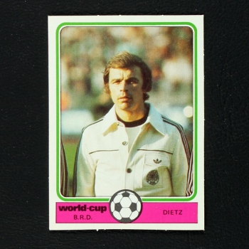 Bernard Dietz Monty Sticker Europa 80