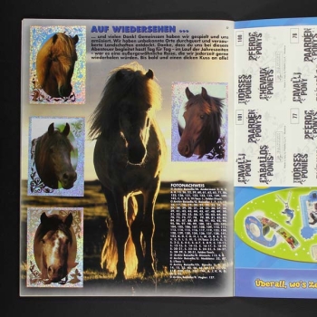 Pferde und Ponys Panini Sticker Album