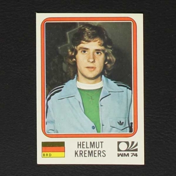 München 74 Nr. 093 Panini Sticker Helmut Kremers