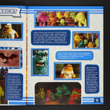 Die Monster Uni Panini Sticker Album