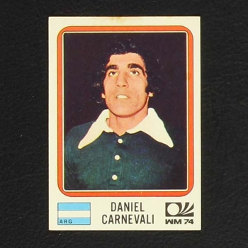 München 74 No. 320 Panini sticker Daniel Carnevali