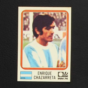 München 74 Nr. 326 Panini Sticker Enrique Chazarreta
