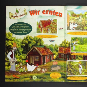 Petterson und Findus Panini Sticker Album