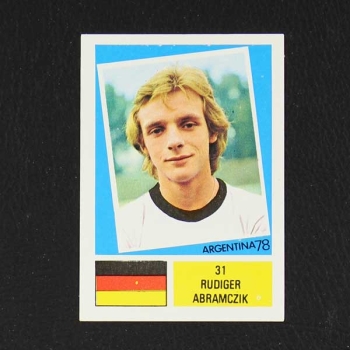 Rüdiger Abramczik FKS Sticker Euro Football 79
