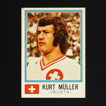 München 74 Nr. 382 Panini Sticker Kurt Müller