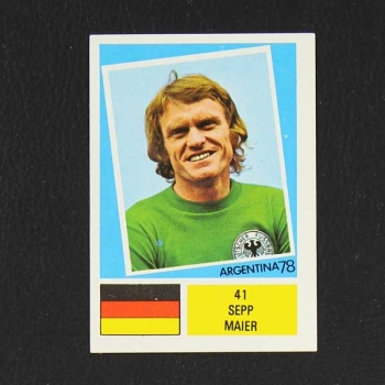 Sepp Maier FKS Sticker Argentina 78