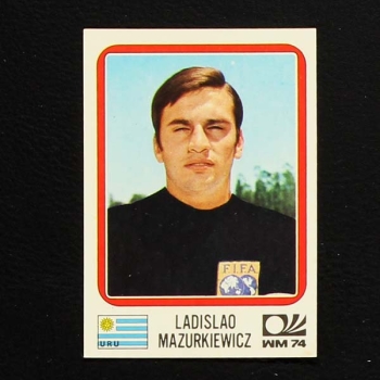 München 74 No. 219 Panini sticker Ladislao Mazurkiewicz