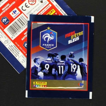 Euro 2016 Panini sticker bag version Fiers D'Etre Bleus