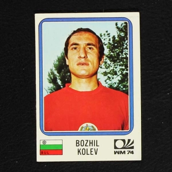 München 74 No. 257 Panini sticker Bozhil Kolev